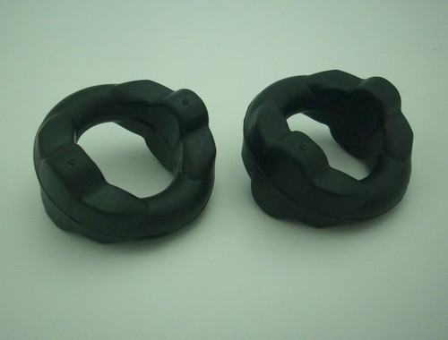 Auspuff gummi halter - 2x,